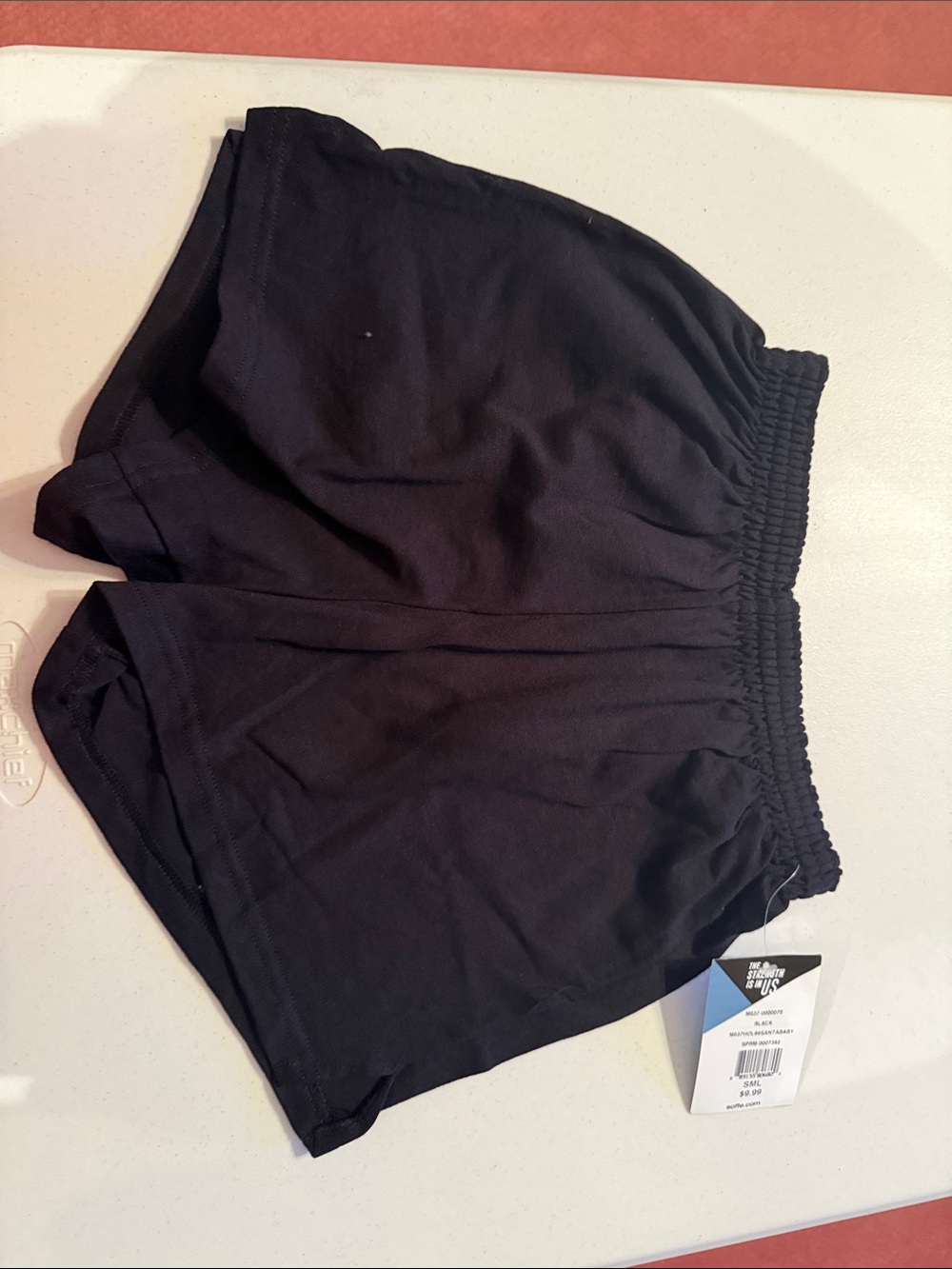 Soffe Black Women's Athletic Knit Shorts